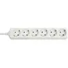 Lindy 73102 Multiprise 6 Prises, Blanc