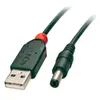 Lindy - Câble usb usb 2.0 usb-a mâle, Connecteur dc 5,5 mm 1.50 m noir 70267 S218382