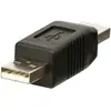 Lindy - Inverseur de connexion USB - USB (M) pour USB (M) - noir