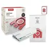 Sacs aspirateur Miele HyClean PURE FJM   Pack XL Allergy X8 Rouge