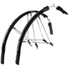 SKS Fender Set Raceblade Long 2 en plastique noir 25mm 28inch