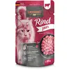 6x85g pur boeuf Finest Selection - Leonardo - Nourriture pour Chat