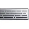 Grille design Aerocompact - Acier inoxydable Mix 700 mm, 1 pièce.