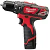 perceuse milwaukee visseuse 12.0 V 1 W avec batterie sans fil 2.0 Ah