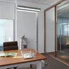 Lampe à poser LED MAULjuvis, argent, 120 cm à intensité variable, pied à pince