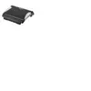 Repose-pieds design MAUL - Hauteur réglable - Surface 370x250mm - Noir