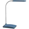 Lampe de bureau LED MAULpearly, bleue, 38 cm, à intensité variable, CCT