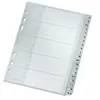 Leitz intercalaires en plastique, a-z, a5, pp, 20 pièces, 12650000