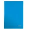 Leitz wow cahier broché 80 pages format a5 petits carreaux bleu brillant 46281036