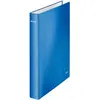 Leitz leitz classeur à anneaux wow, a4+, carton dur, bleu métal noir