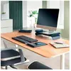 Leitz - Tapis de souris Ergo avec repose-poignet réglable - gris foncé