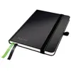 Leitz, Cahier couverture rigide A6, quadrillé, 160 pages 100g/m², Leitz Complete, Noir, 44790095