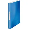 Leitz Wow Classeur 2 Anneaux Ronds 25 mm - Bleu Métallisé