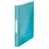Leitz Wow Classeur 2 Anneaux Ronds 25 mm - Menthe Métallisé