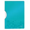 Leitz wow couleur clip dossier - glace bleu 41850051
