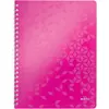 Leitz wow cahier 160 pages à spirale quadrillé 5x5 (petits carreaux) a...
