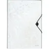 Leitz Classeur - - A4 - 6 Compartiments - Fermeture Elastique - Blanc