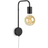 Briloner Applique Alva Comfort light Retro, noire
