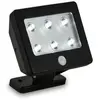 Briloner Spot d’extérieur LED Kollig, capteur, IP54, noir