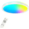 Briloner Plafonnier LED B smart RGBW dimmable blanc Ø 42 cm