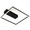 Briloner Plafonnier LED 3771 forme de cadre, noir