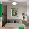 Briloner Plafonnier LED Pulap A, blanc, Ø 33 cm, plastique