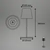 BRILONER - Lampe de table LED sans fil tactile - Intensité variable pa...
