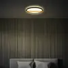 Briloner Plafonnier LED Remsa, Ø 30 cm, plastique, noir