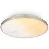 B.K.LICHT Briloner Plafonnier Led Télécommande Ø38cm Rond 22w 2400lm 2...