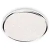 Briloner Plafonnier LED Acorus, IP44, décor étoiles, Ø 33 cm
