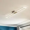 Briloner Plafonnier Frame, dim 3 niveaux, alu, 110x12 cm