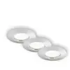 Briloner Set de 3 spots encastrés LED Nikas IP44 chromé