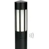 Albert Leuchten Borne lumineuse 256 noire avec détect de mouvement