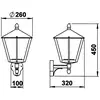 Osram Albert Leuchten Applique d'extérieur tendance 668 marron