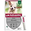 Antiparasitaire externe pour chiens Advantix tres petit chien <à4kg x4