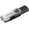 Hama 8GB Rotate lecteur USB flash 8 Go USB Type-A 2.0 Noir, Argent