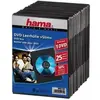 HAMA 51182 Lot de 25 Boitiers DVD Slim - Noir