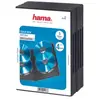 Hama Hama DVD Quad Box - Boîtier pour DVD - noir (pack de 5)