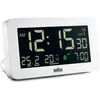 BC10 dcf-w Réveil radio-piloté blanc (67603) - Braun