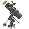 Bresser Optics Spica 130/1000 EQ3 Catadioptric 260x Noir, Argent