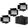 Bresser Kit 3 Panneau Bi-Color LED SH-600A
