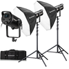 Kit duo de lumières LED COB Bresser BR-180RGB