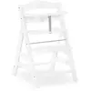 Hauck - Chaise Haute en Bois pour bébé Évolutive Alpha + / White