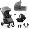 Non communiqué Poussette Ensemble Trio Shop N Care Gris