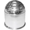 Conrad Cache pour attelage de remorque - Chrome - Gris - Rangement