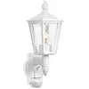 STEINEL Applique extérieure avec détecteur L 15 S 60W IP44 E27 - Blanc