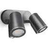 Steinel Projecteur D'extérieur À Capteur Spot Duo Sensor Noir
