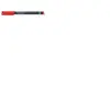 STAEDTLER Lot de 3 Marqueurs permanent spécial Lumocolor 319F, rouge