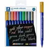 STAEDTLER marqueur permanent metallic calligraphy, étui 10