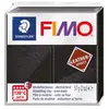 Staedtler Pâte polymère 57 g - Effet cuir - Noir